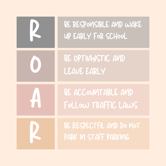 ROAR in the Parking Lot